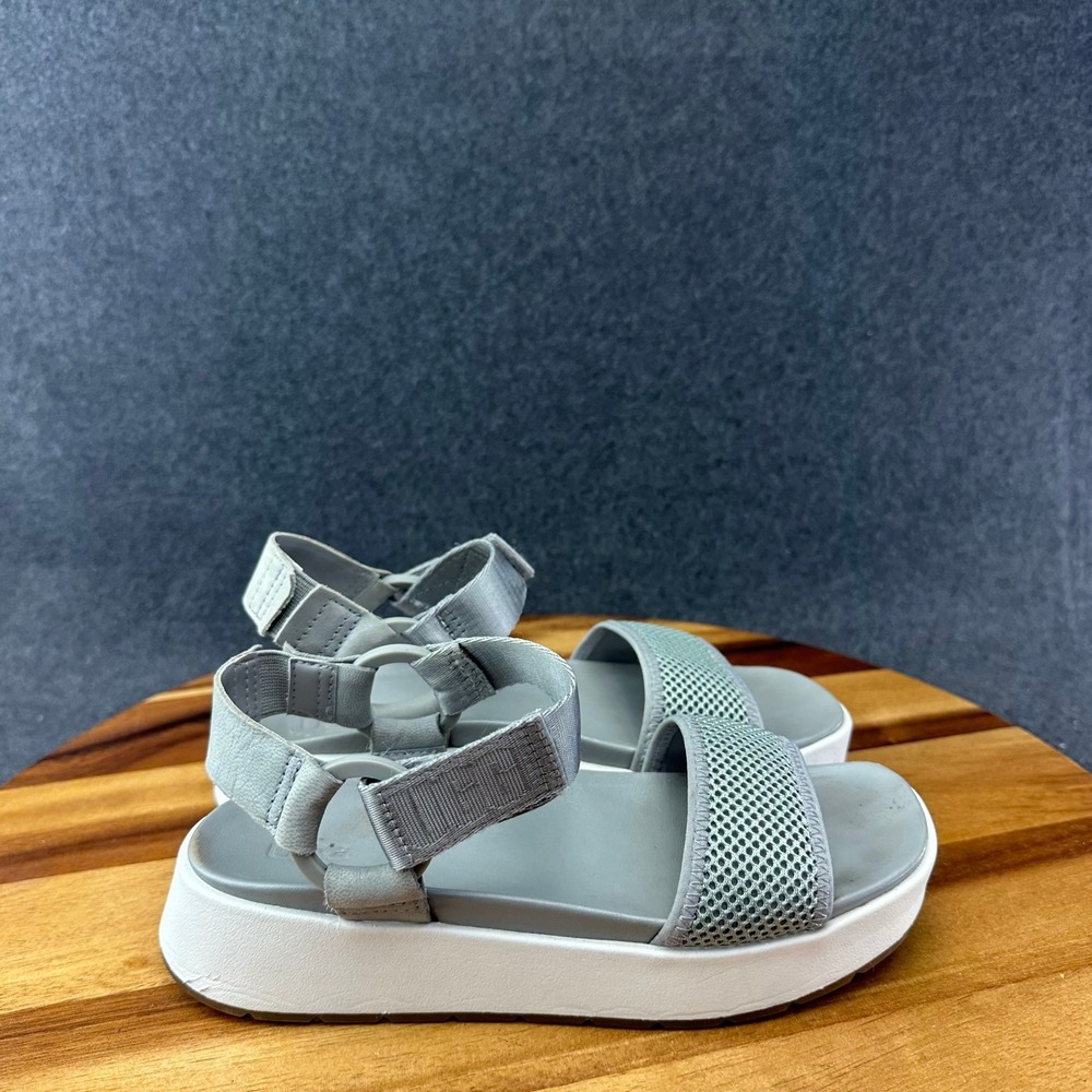 UGG Aissa Grey Platform Sport Sandals 1120054 Women Size 5